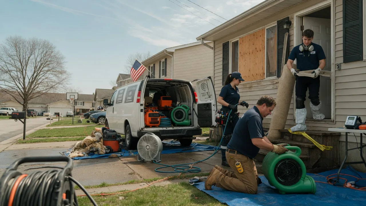Water Damage Restoration in Holland, IA near me